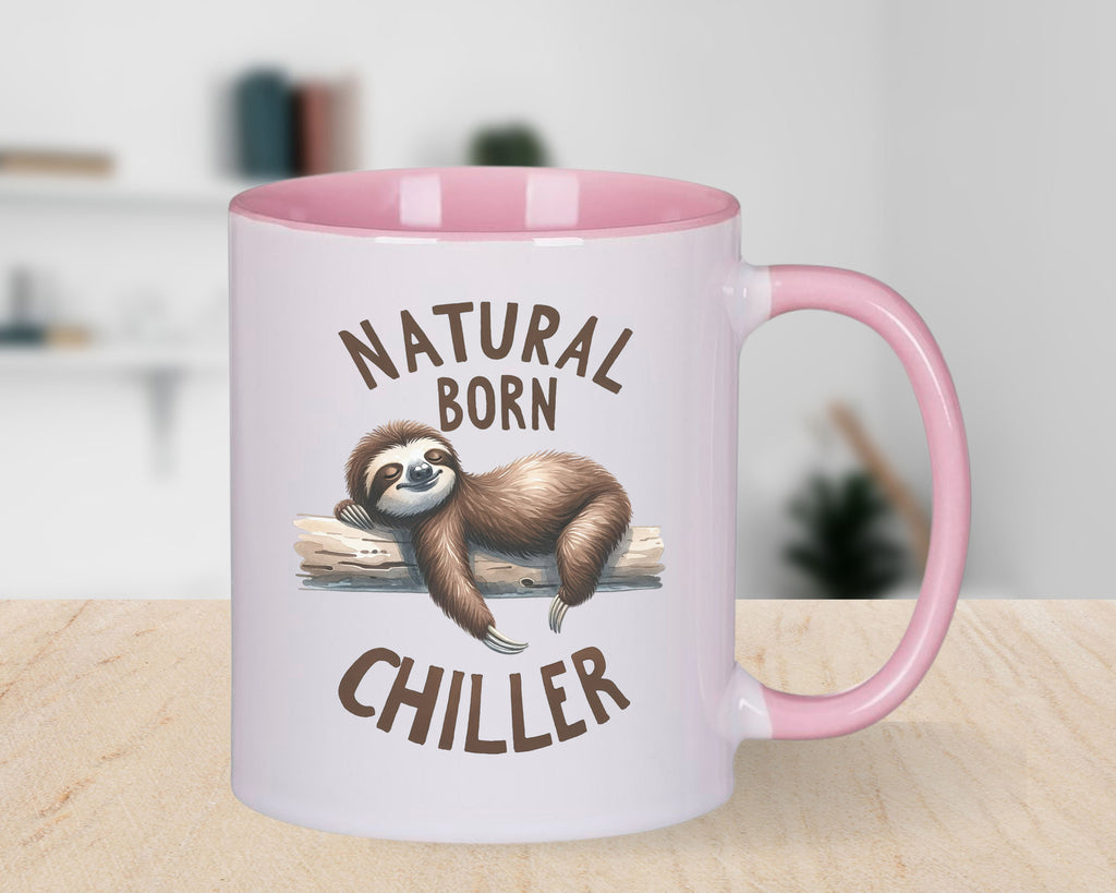 Sloth Natural Born Chiller Novelty Mug Coffee Cup