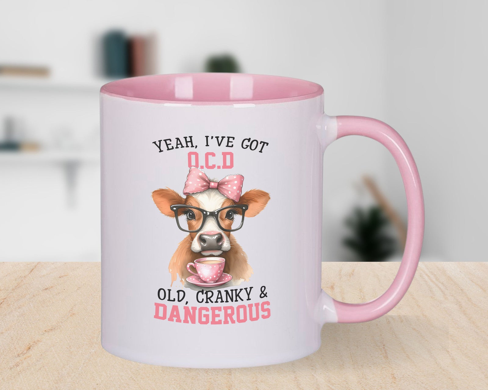 Cranky Old Grandma Lady Novelty Mug Sarcastic Coffee