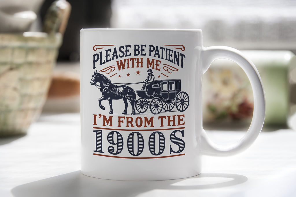 Please Be Patient I'm Old Novelty Mug Sloth Float Fun Coffee Cup