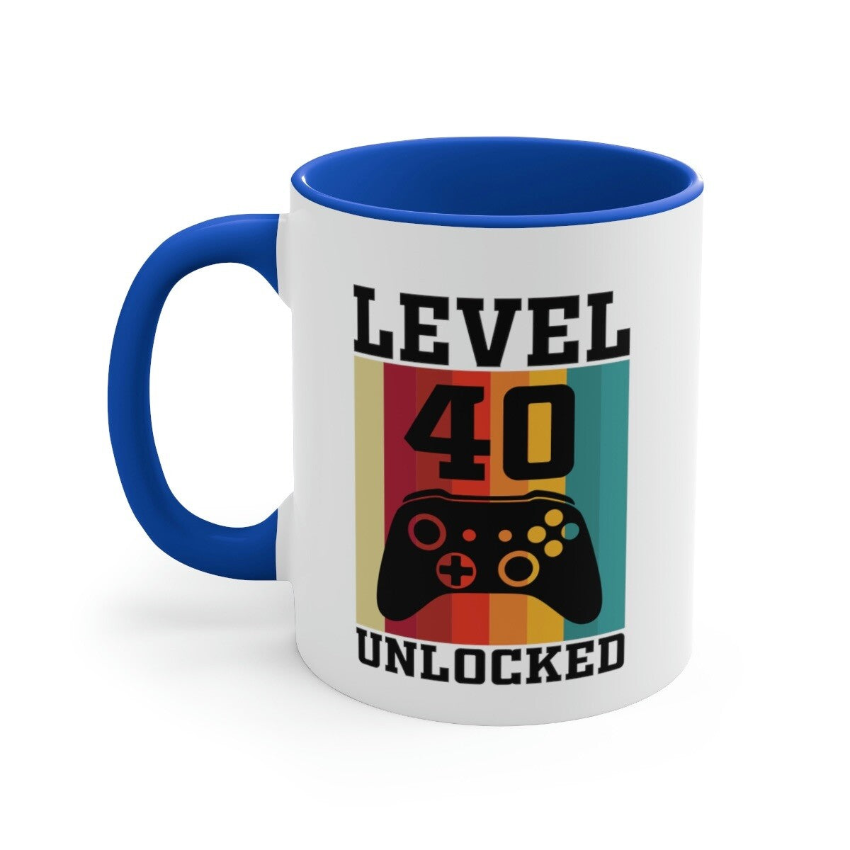 40th Birthday Novelty Mug level up 40 year old Birthday Gift