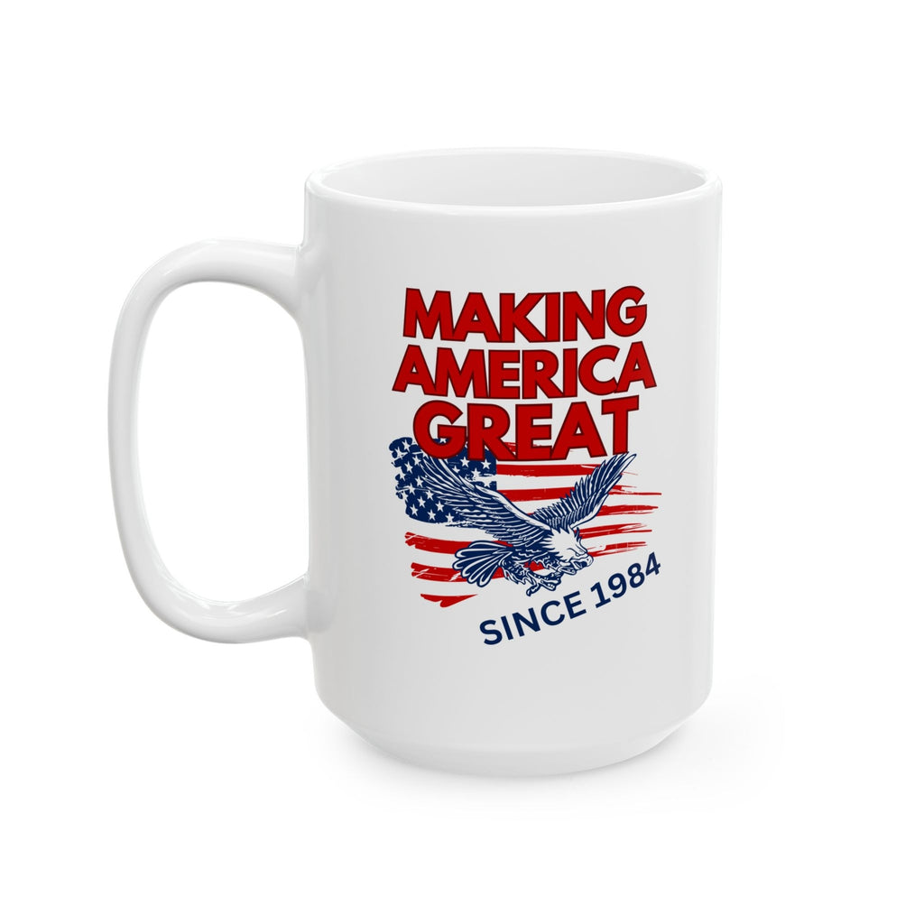 40 Year Old Birthday Gift America Novelty Mug Awesome Since 1984 Coffee Cup