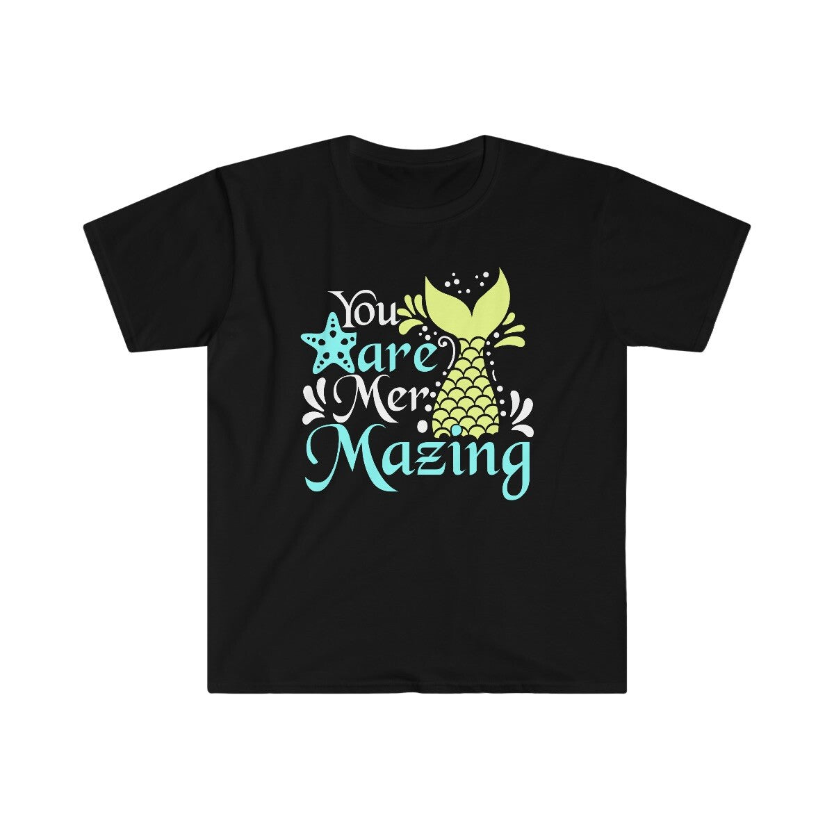 Mermaid Unisex T Shirt You Are Mer Mazing Birthday Tee Amazing Little