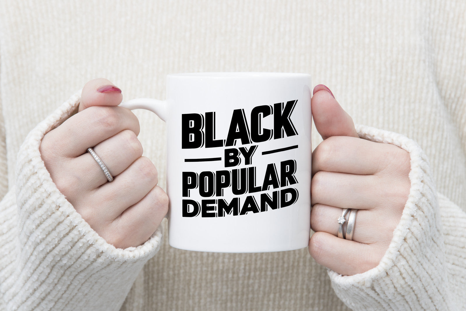Black By Popular DemandNovelty mug Caffeine Cup