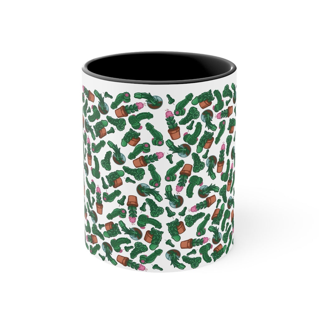 Funny Adult Humour Novelty mug penis Cactus Dick Pic Caffeine Cup