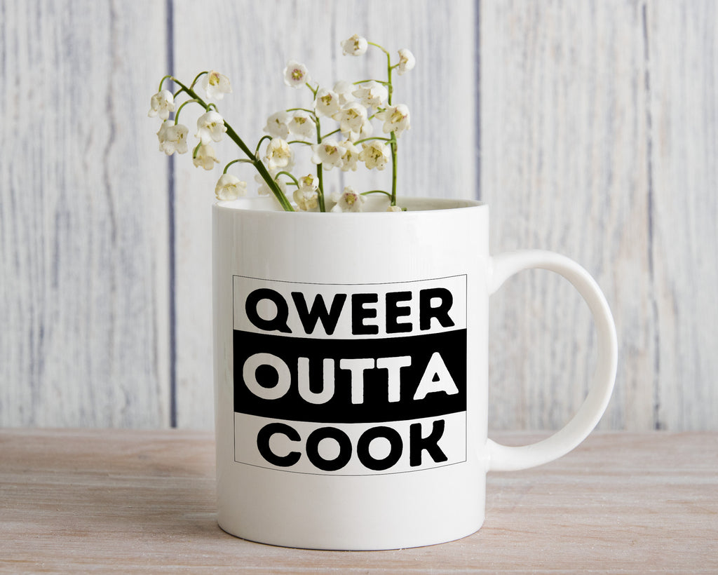 Qweer outta Cook ACT Novelty Mug Gay Pride LGBTQIA Coffee Cup