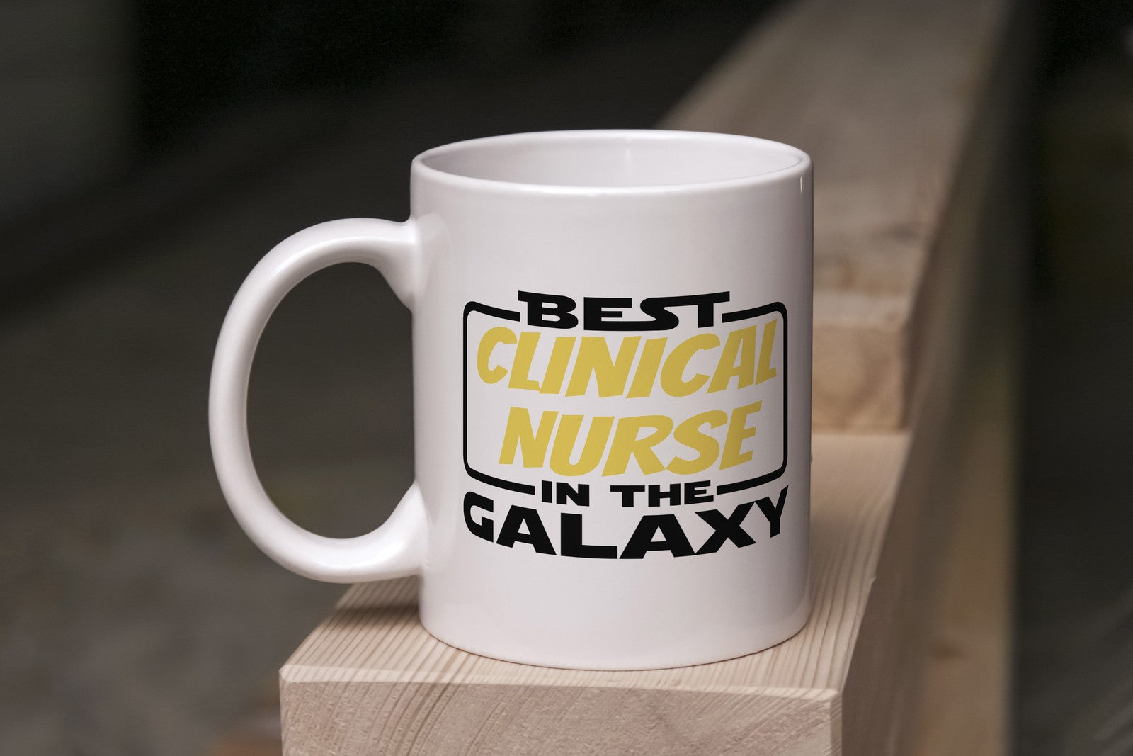 Best in the Galaxy Clinical Nurse Novelty Mug Registered Nurse Cup