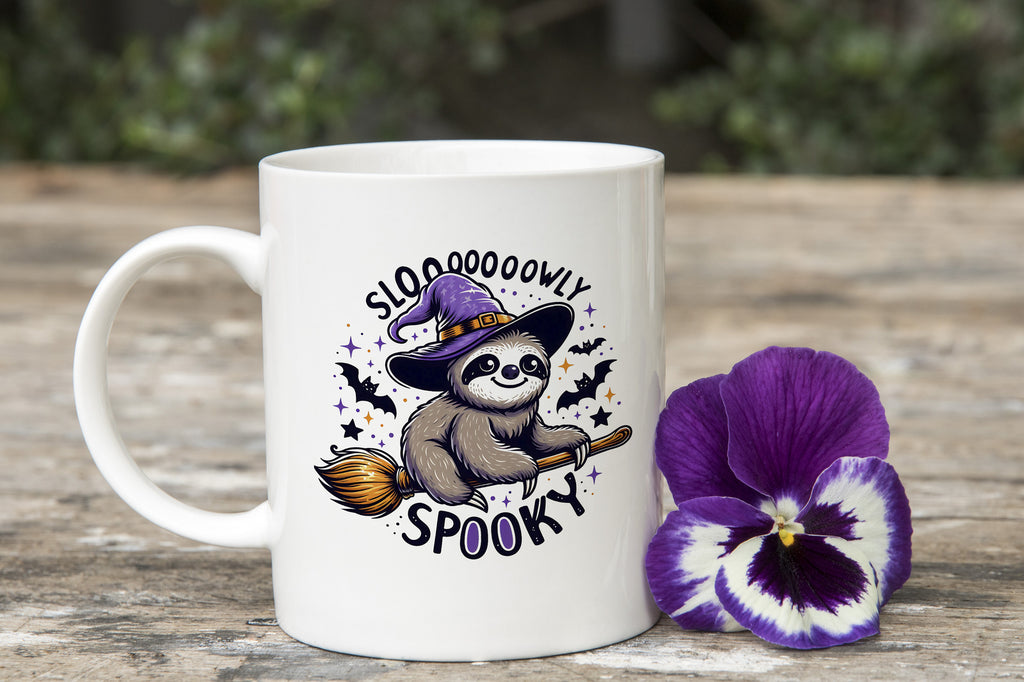 Halloween Sloth Mug Coffee Novelty Cup