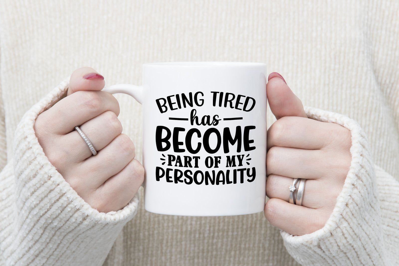 Being tired is part of my personality Novelty Mug Fun Coffee Cup