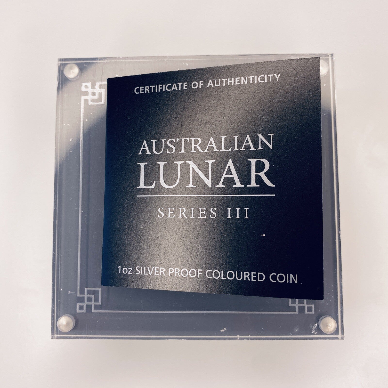 2025 Year of the Snake 1oz Silver Proof Coloured Coin Perth Mint - In Hand