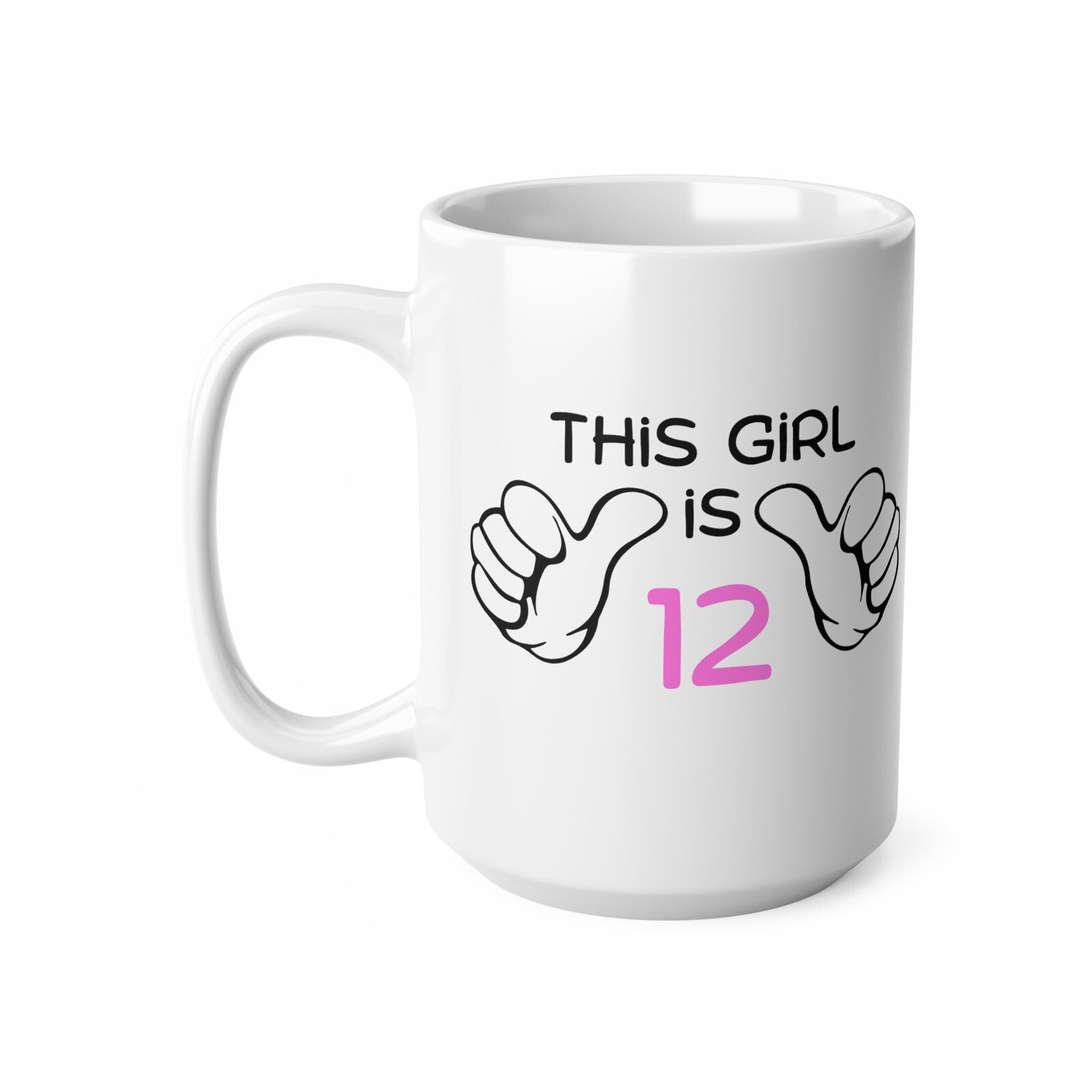 12th Birthday Novelty Mug 2011 Funny Birthday Gift 12 year old 15 Oz