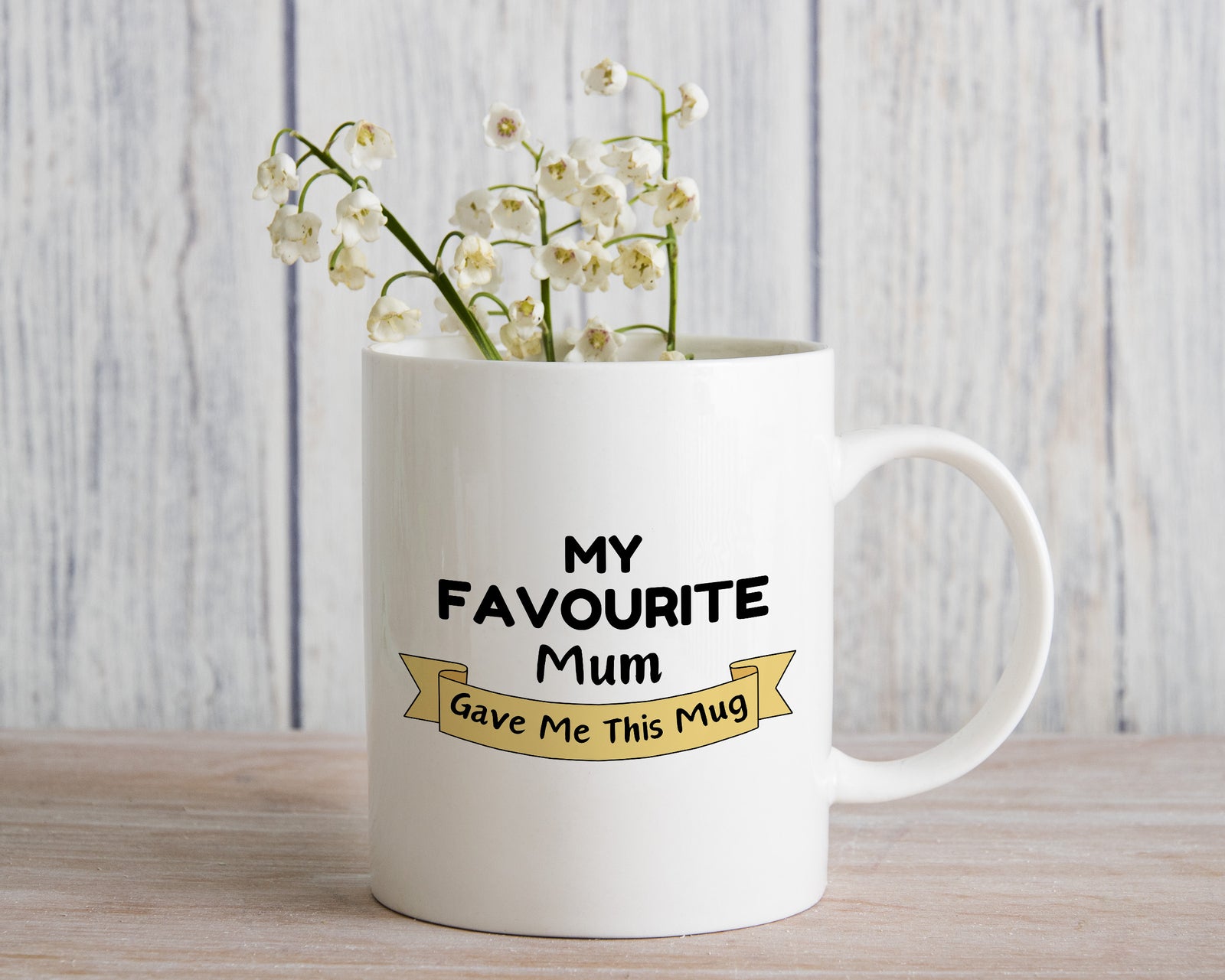 My Favourite Mum Gave Me this Novelty Mug Gift Coffee Cup