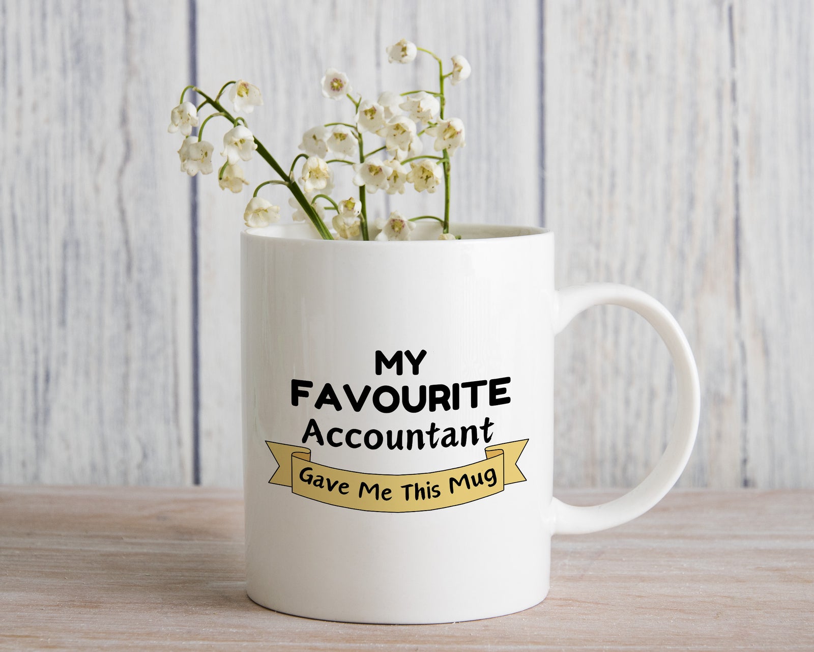 My Favourite Accountant Gave Me this Novelty Mug Gift Coffee Cup