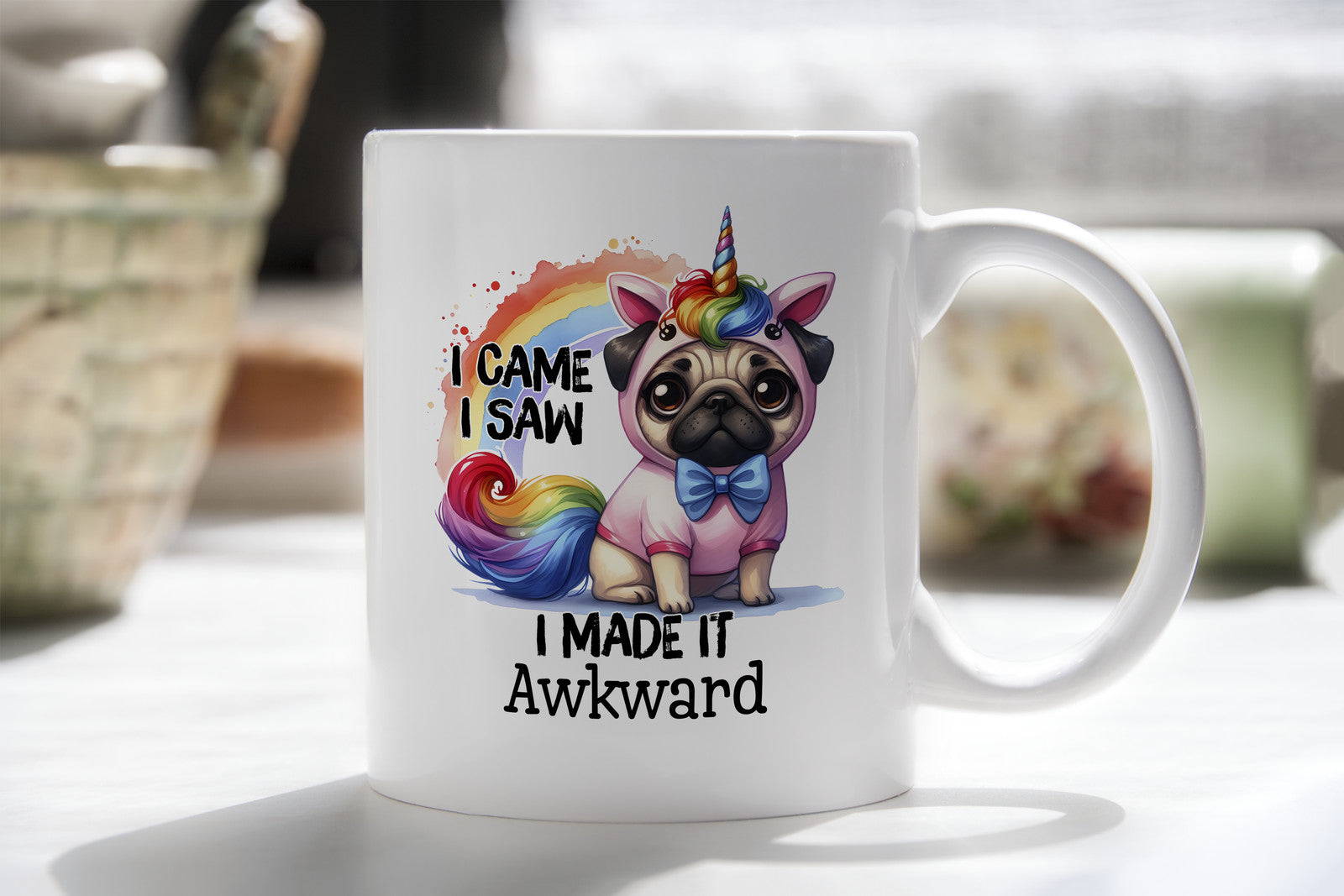 Socially Awkward Novelty Mug Sarcastic Coffee
