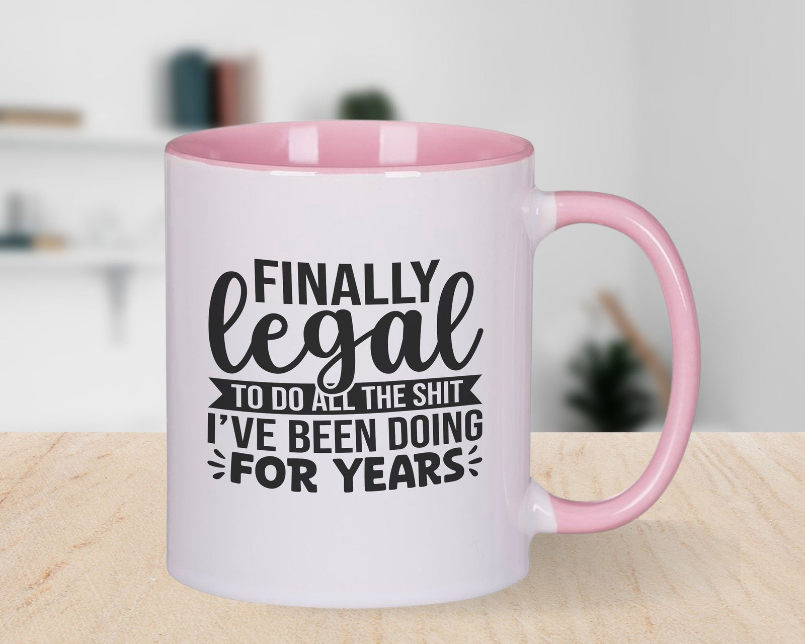 18 Year Old Birthday Novelty Mug Funny Legal Age Gift Coffee Cup