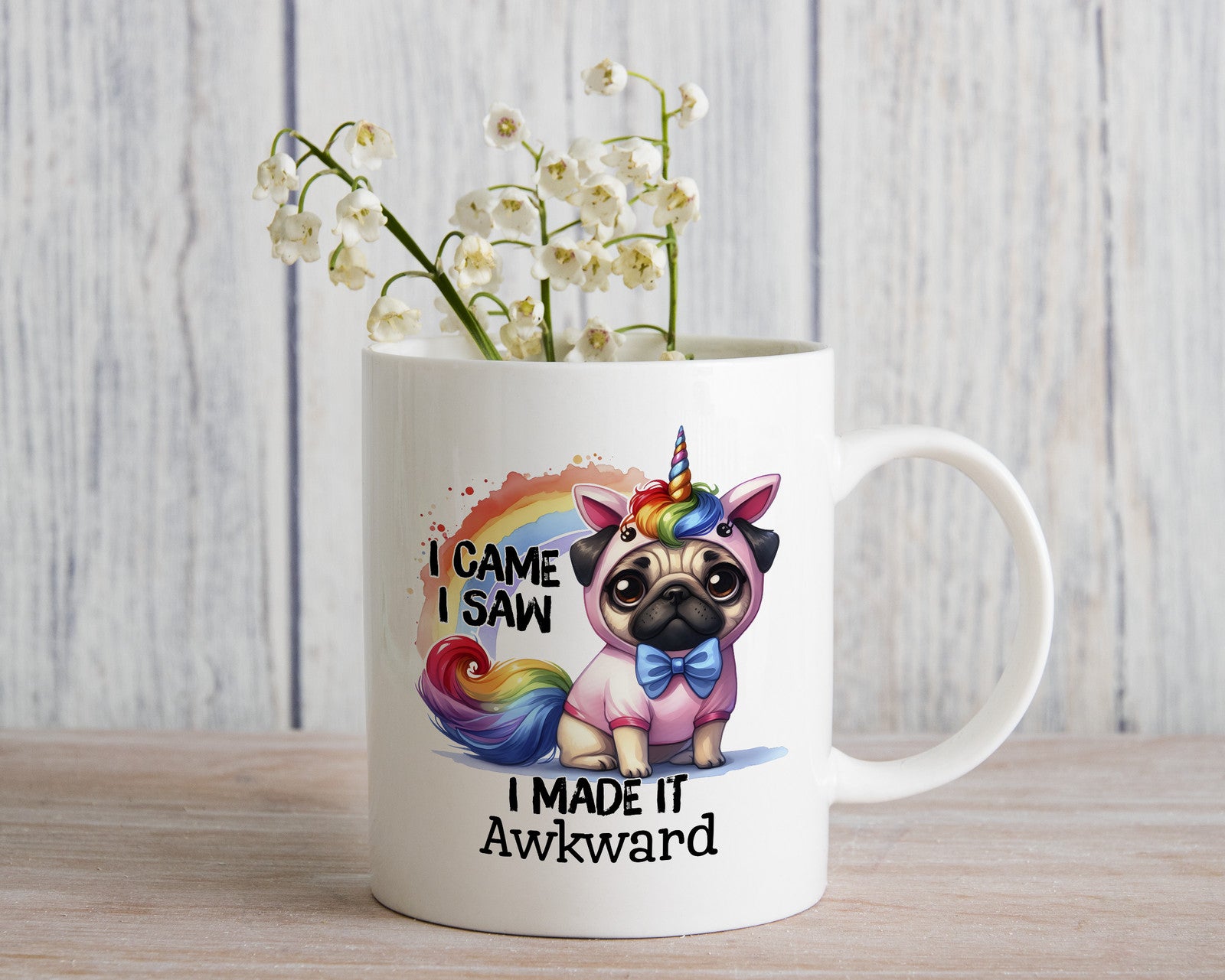 Socially Awkward Novelty Mug Sarcastic Coffee
