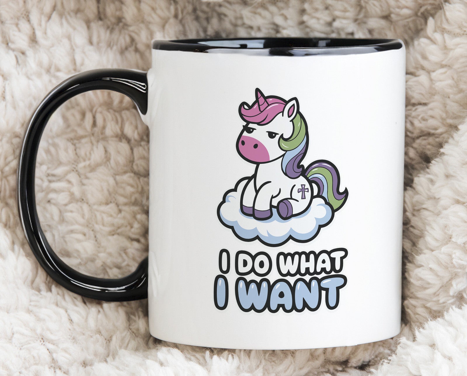 I Do What I Want Unicorn Novelty Mug Coffee Cup