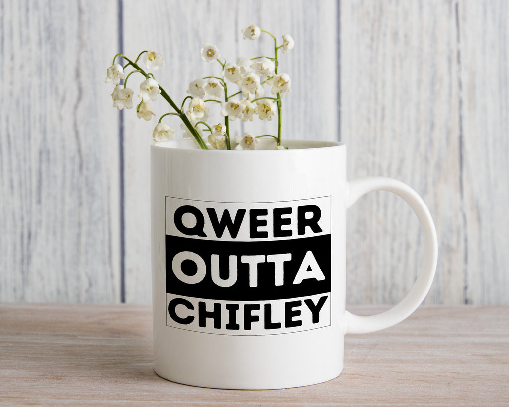 Qweer outta Chifley ACT Novelty Mug Gay Pride LGBTQIA Coffee Cup