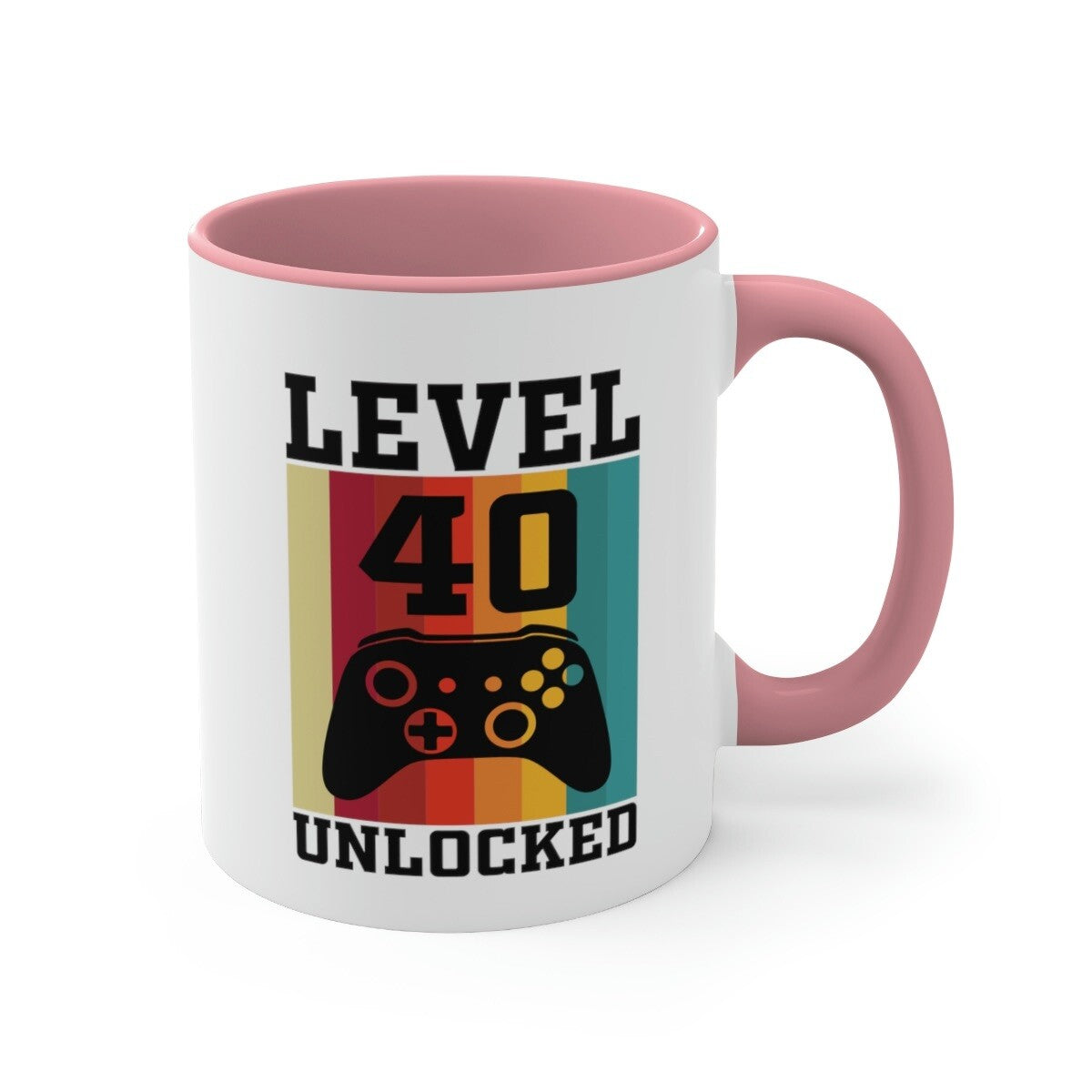 40th Birthday Novelty Mug level up 40 year old Birthday Gift