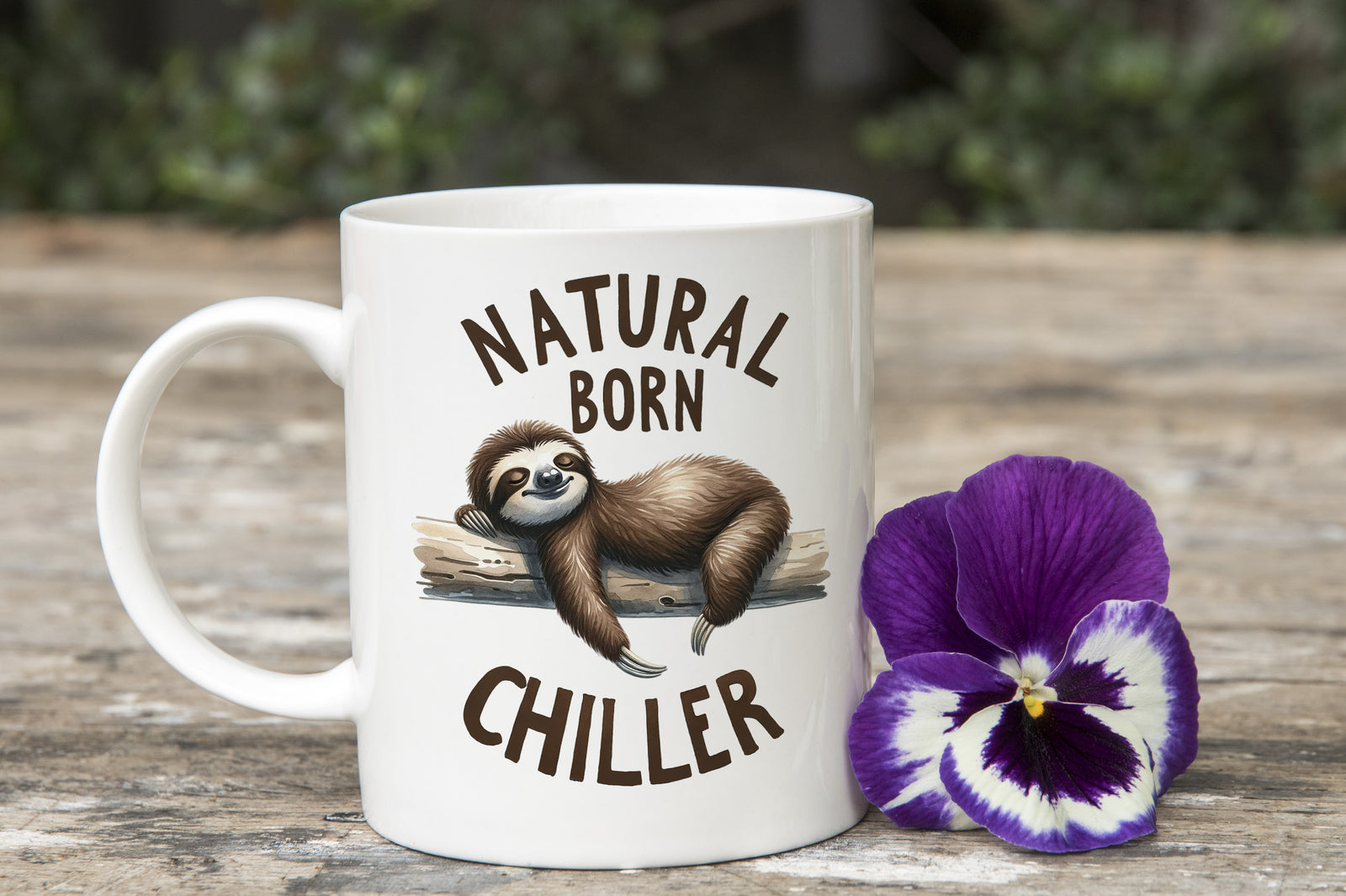 Sloth Natural Born Chiller Novelty Mug Coffee Cup