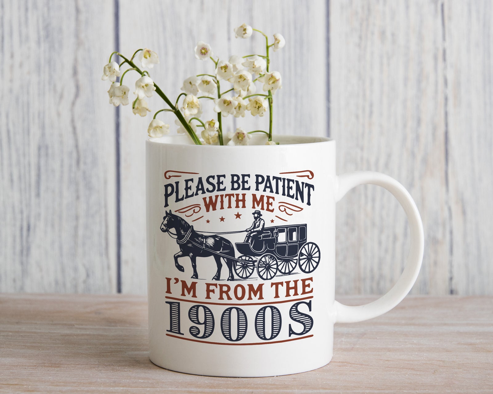 Funny Old Person Mug Oldie Oldi Novelty Mug Coffee Cup Please be patient with me