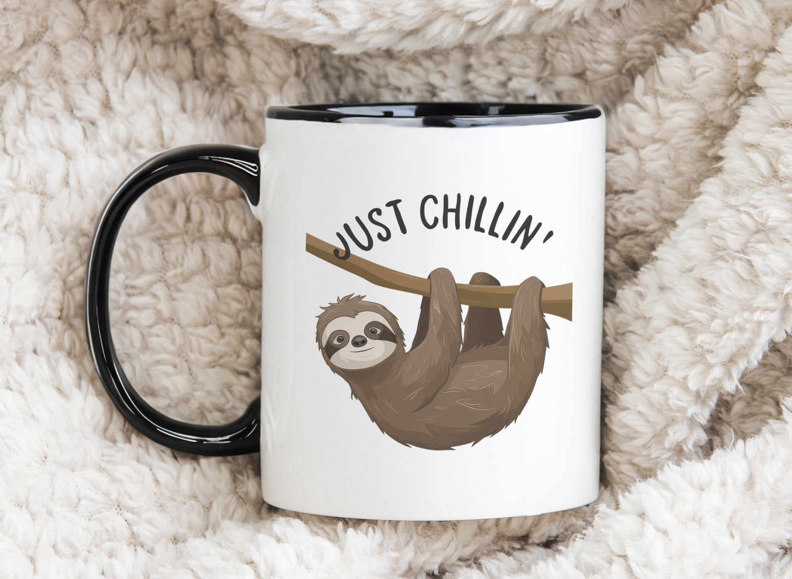 Sloth Novelty Mug Coffee Cup Just Chilling