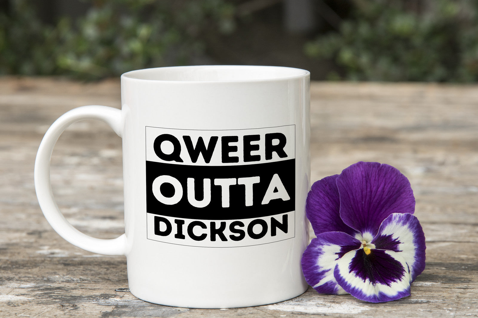 Qweer outta Dickson ACT Novelty Mug Gay Pride LGBTQIA Coffee Cup