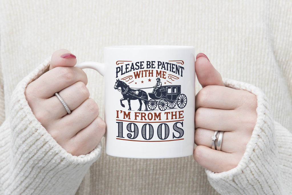 Please Be Patient I'm Old Novelty Mug Sloth Float Fun Coffee Cup