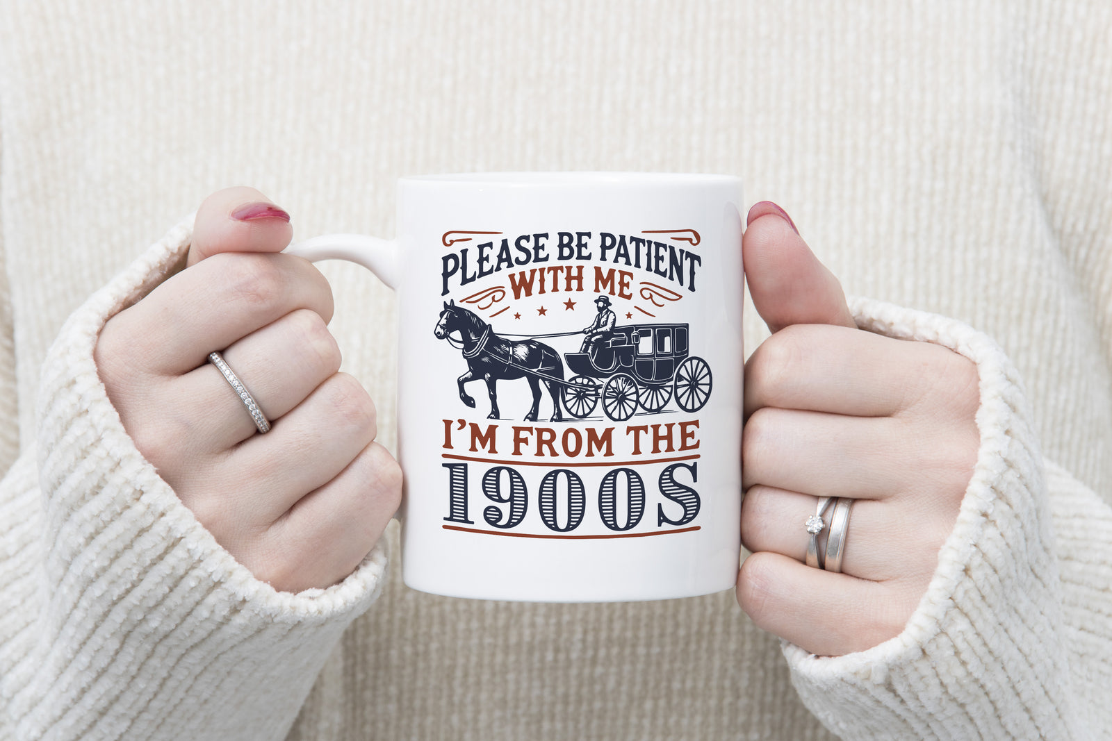 Funny Old Person Mug Oldie Oldi Novelty Mug Coffee Cup Please be patient with me