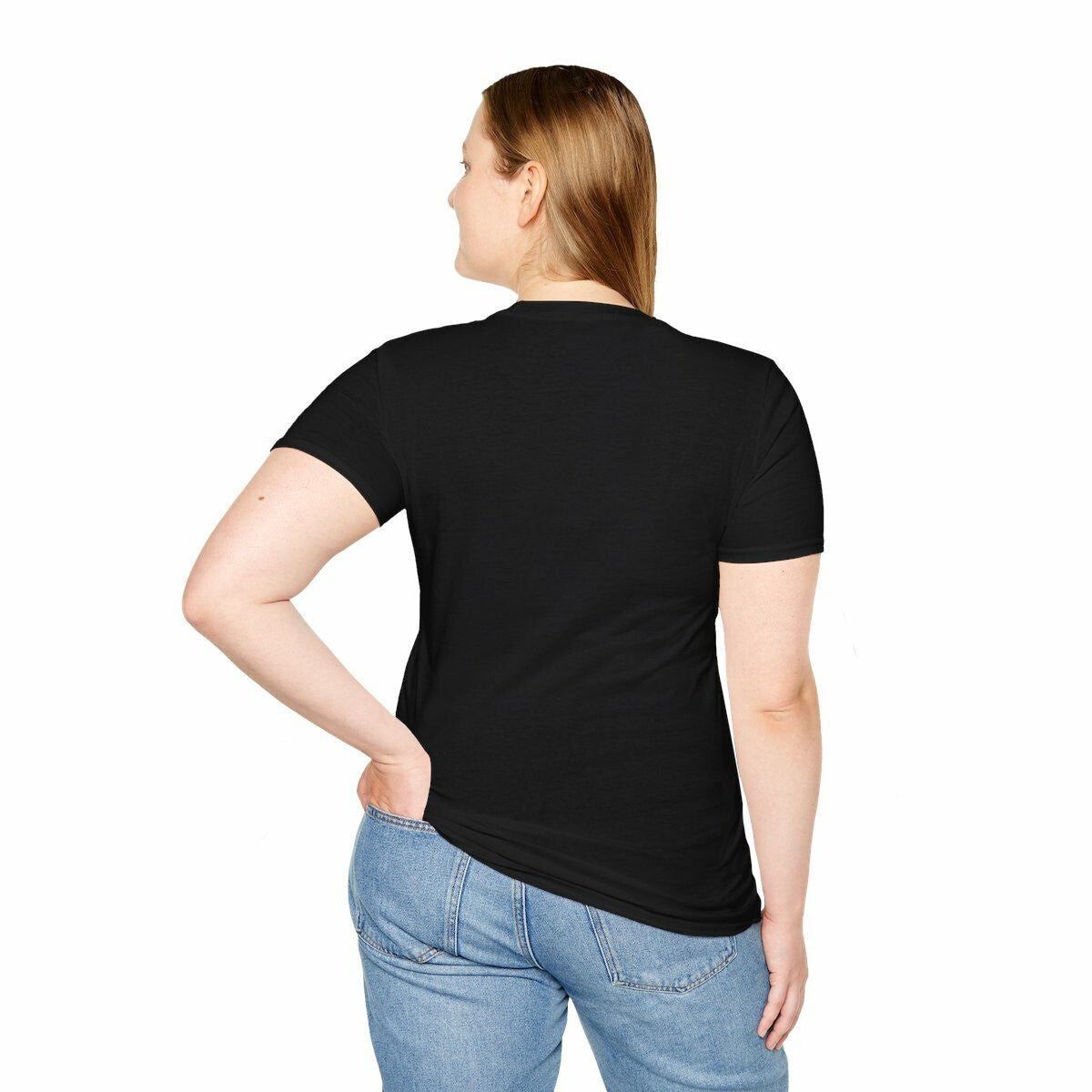 Love Highland Coo unisex t-shirt black Valentine's Day Cow Tee