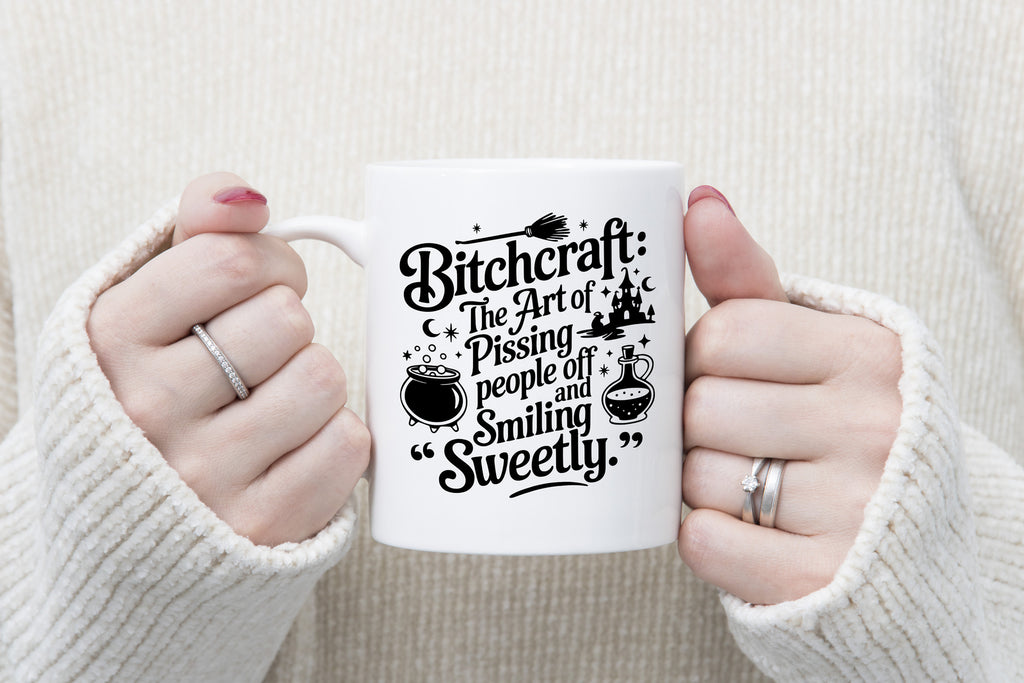 Bitchcraft Funny Novelty Mug Annoying People Coffee Cup