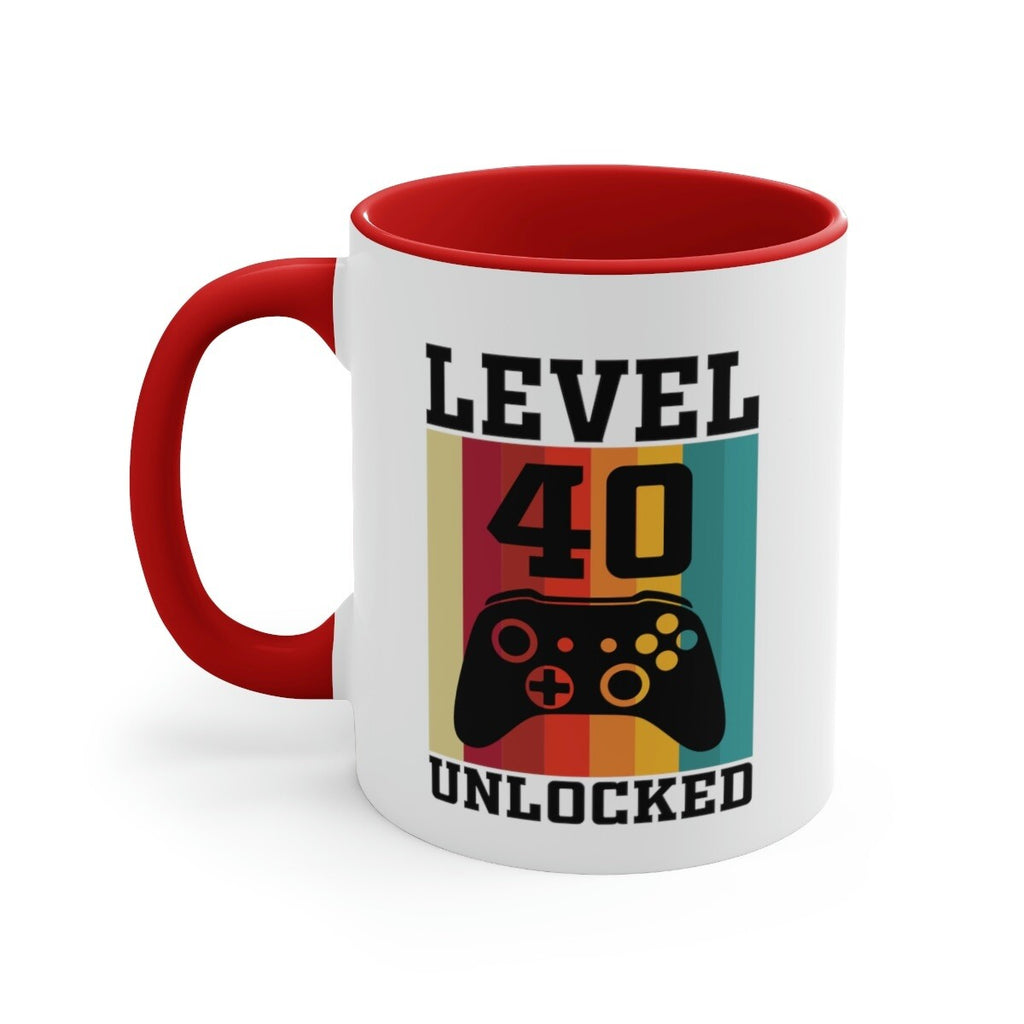 40th Birthday Novelty Mug level up 40 year old Birthday Gift
