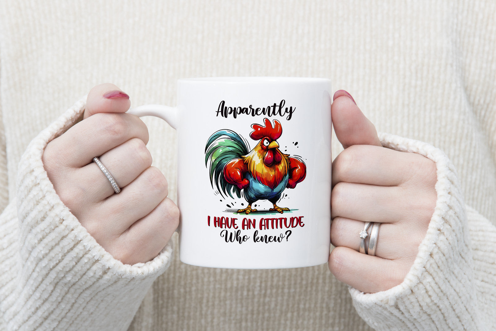 Sarcastic Mug Apparently I have an Attitude Novelty Mug Gift Coffee Cup
