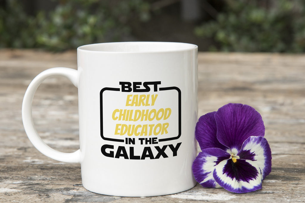 Best in the Galaxy Early Childhood Educator Novelty Mug Coffee Cup