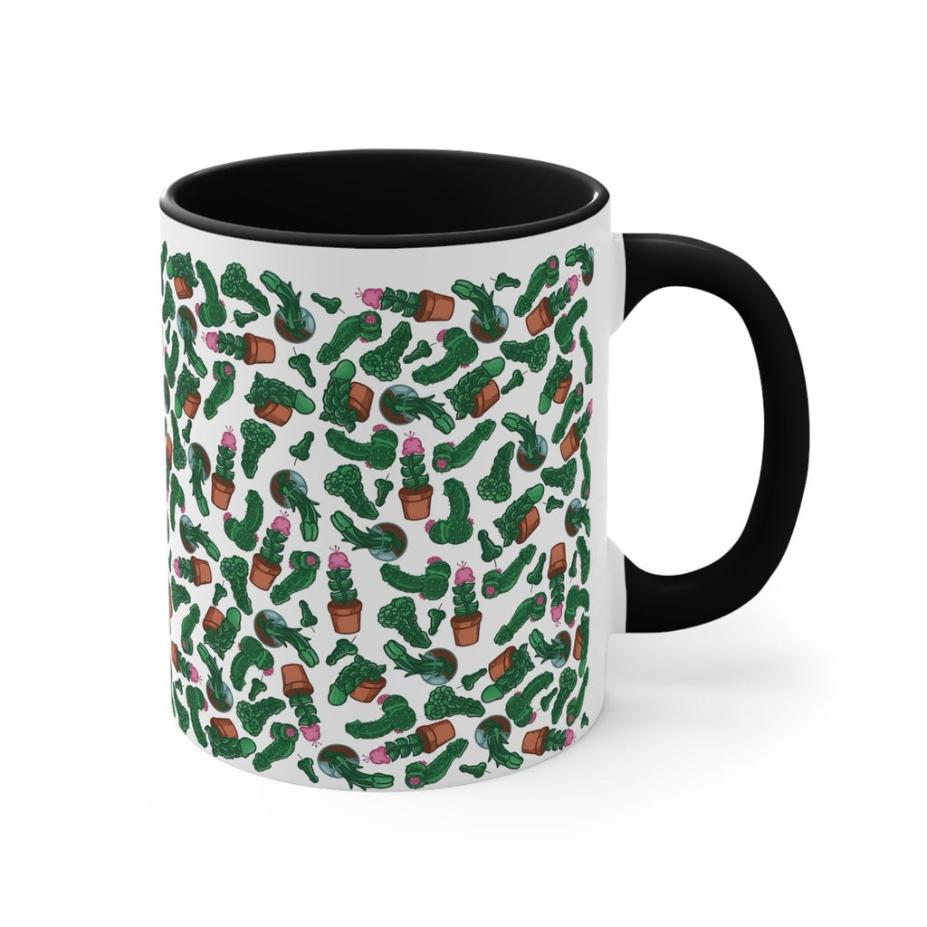 Funny Adult Humour Novelty mug penis Cactus Dick Pic Caffeine Cup