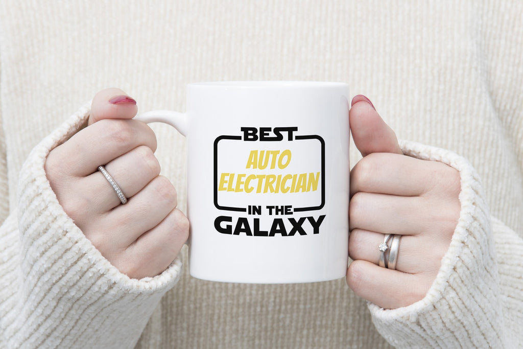 Best in the Galaxy Auto Electrician Novelty Mug Coffee Cup