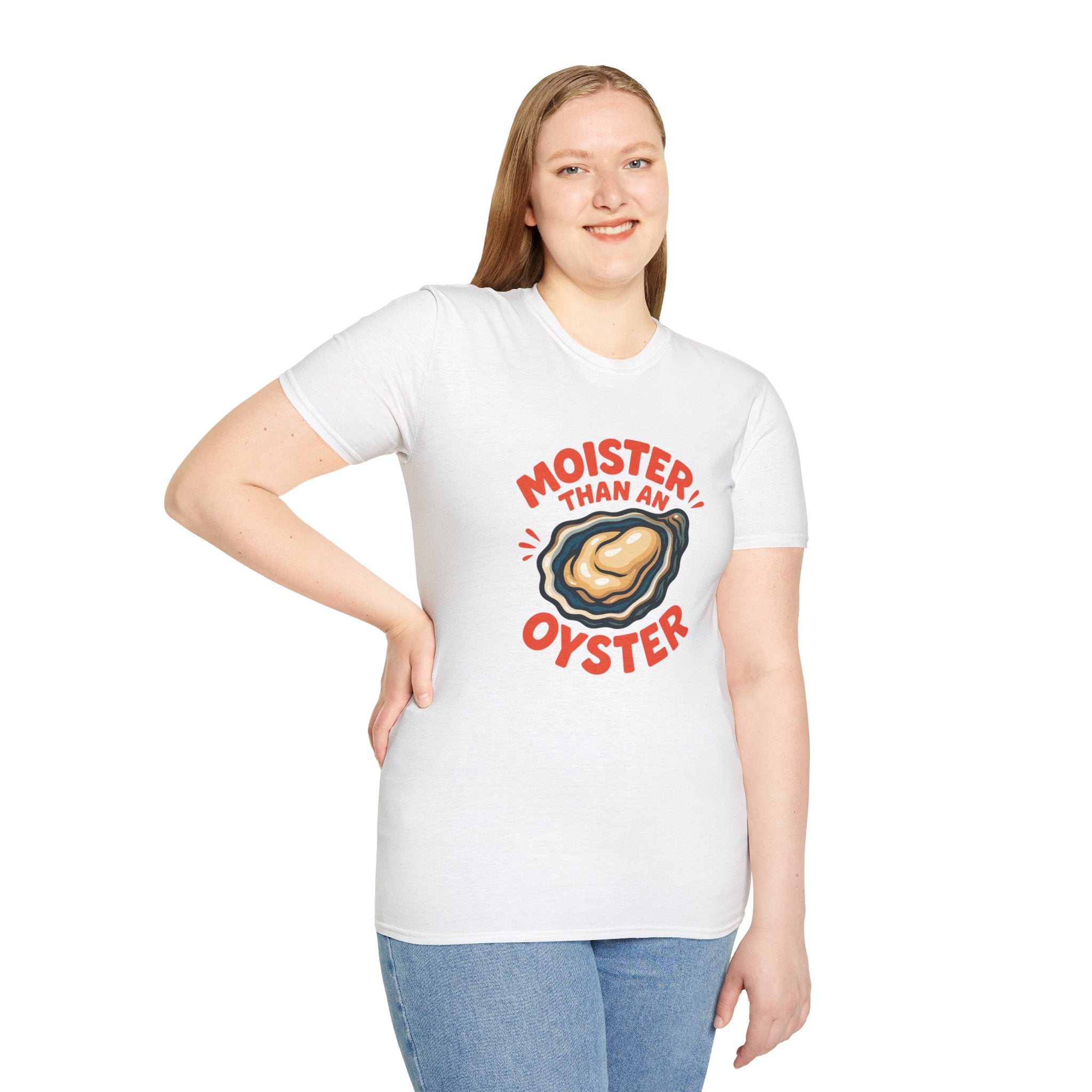 Moister than an Oyster Funny Adult T-Shirt