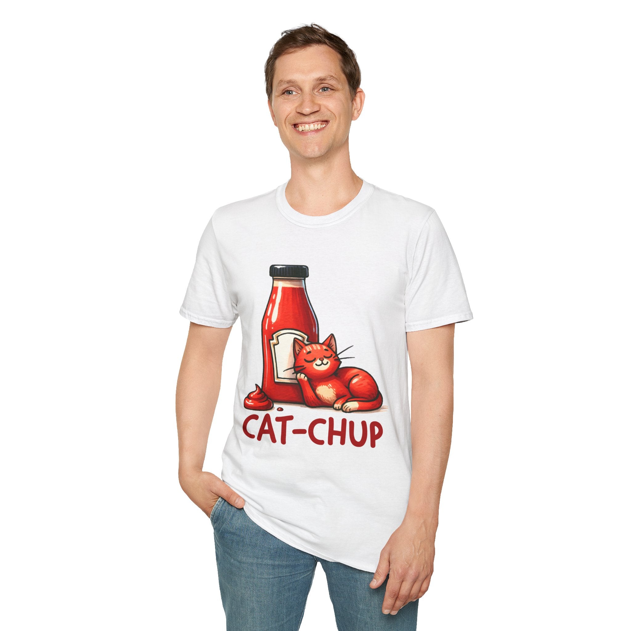 Cat-Chup Ketchup T-Shirt