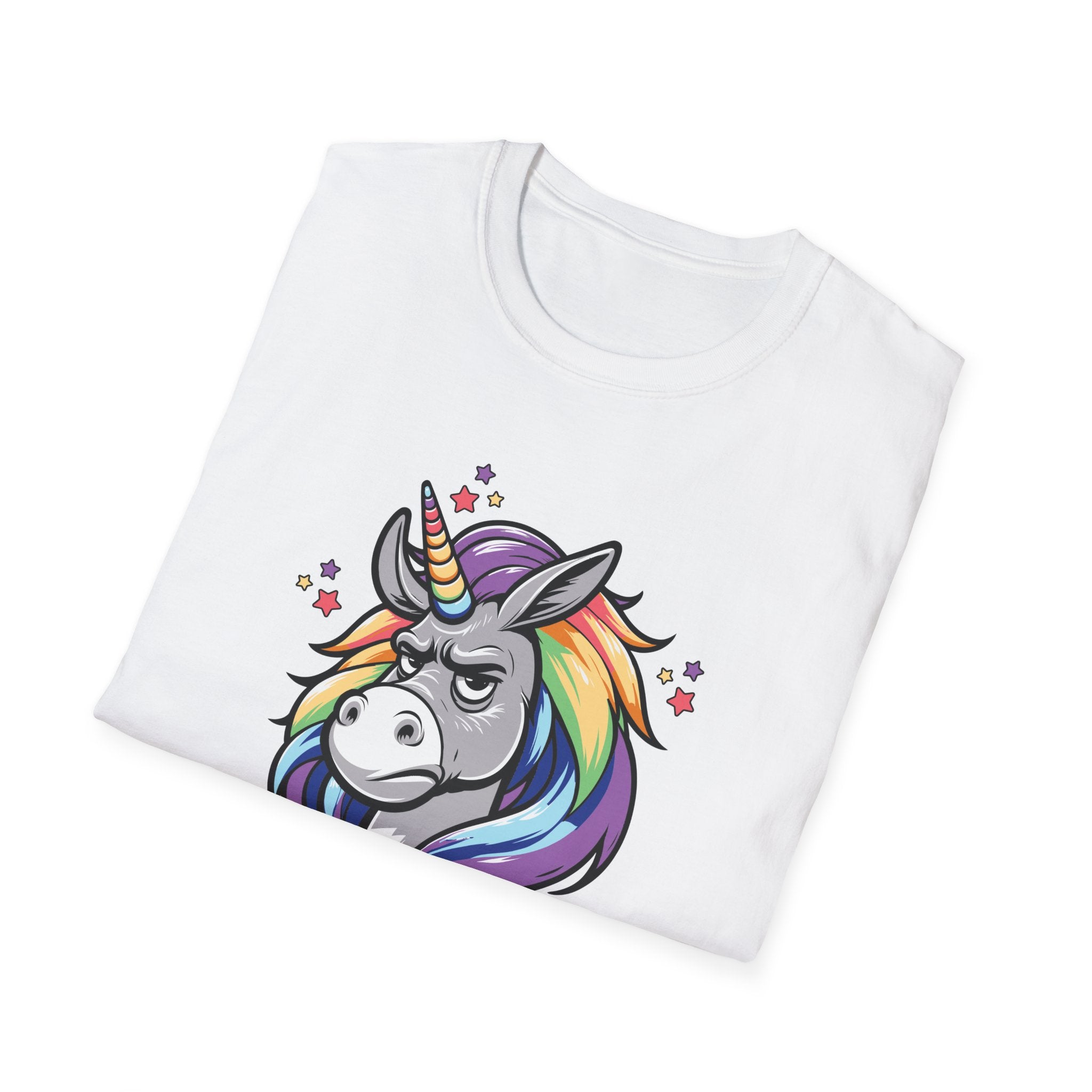 Sarcastic Unicorn Karma adult T-Shirt