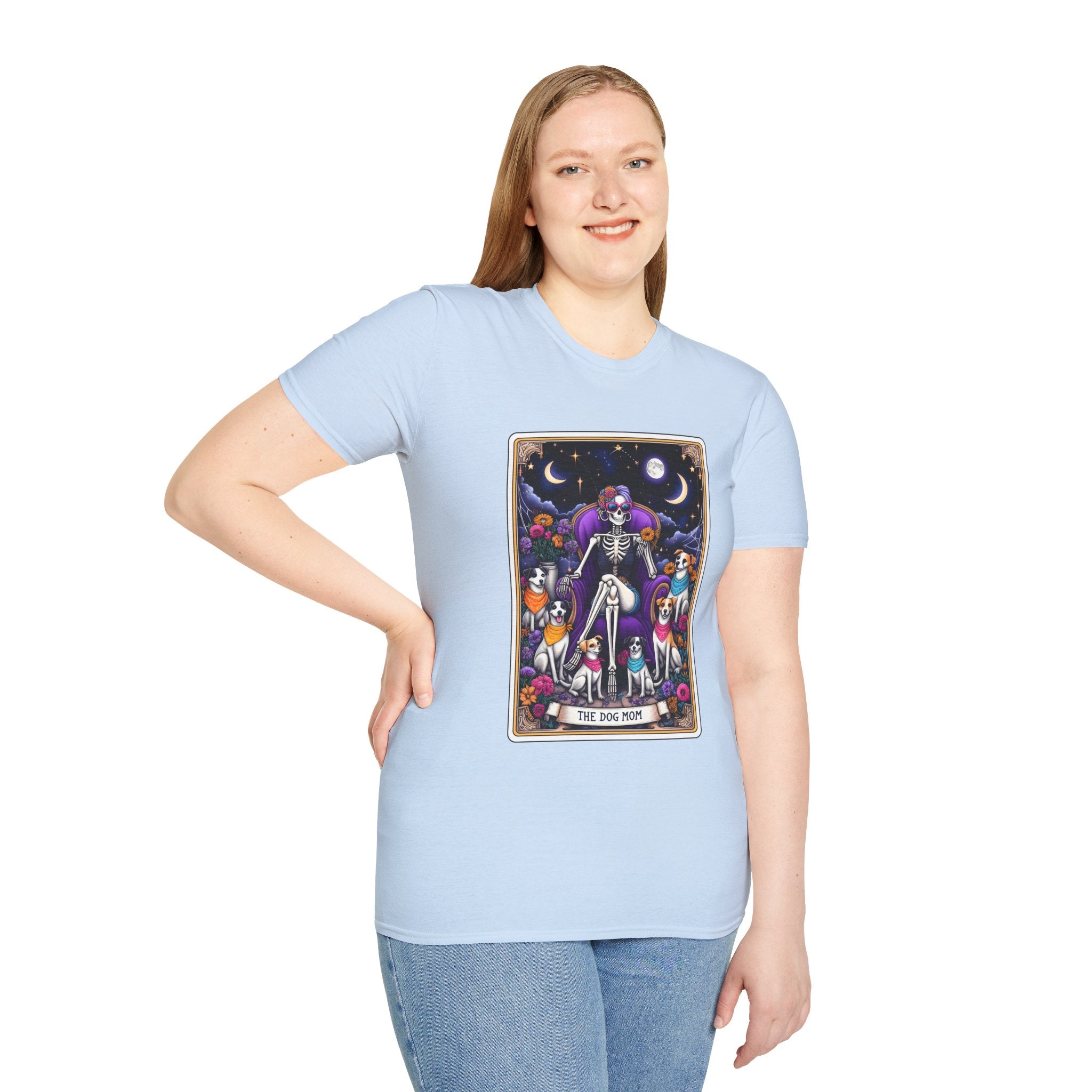 The Dog Mom Mother Tarot Card T-Shirt