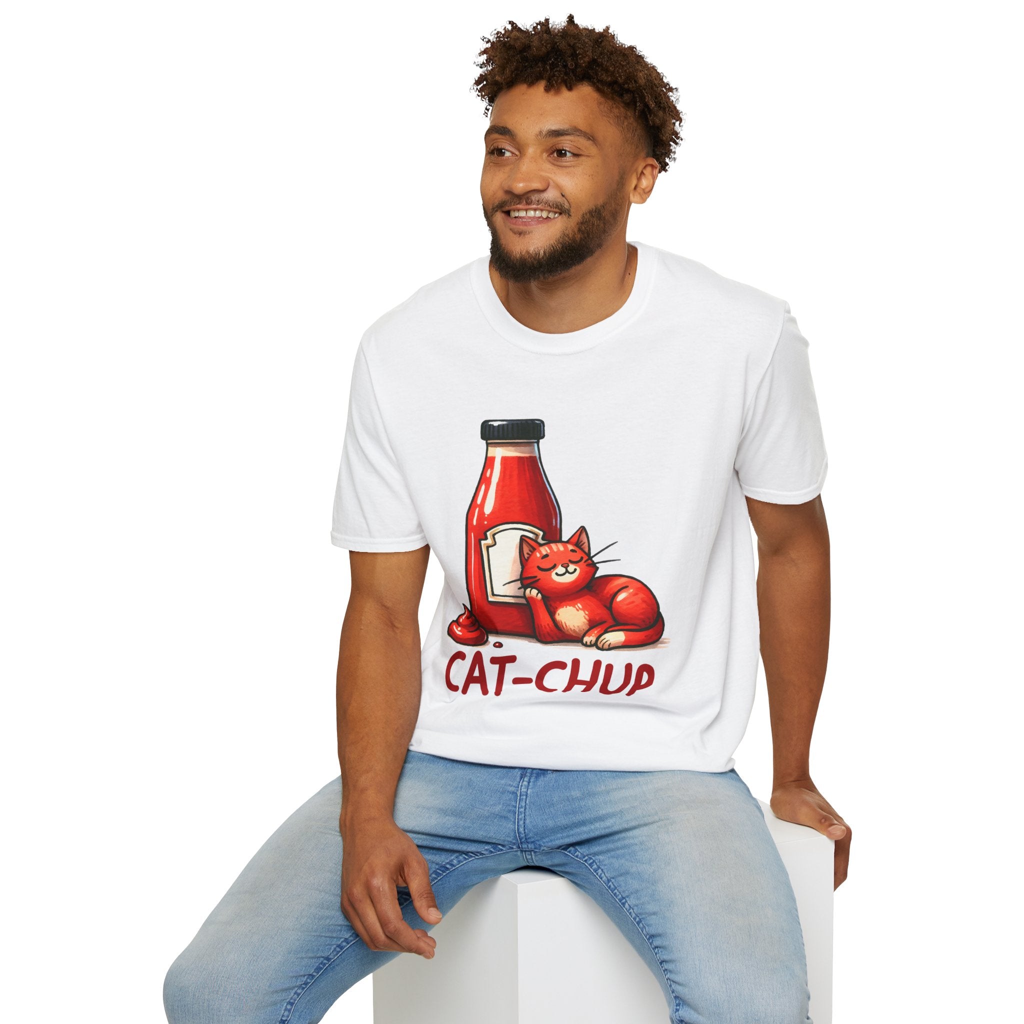 Cat-Chup Ketchup T-Shirt