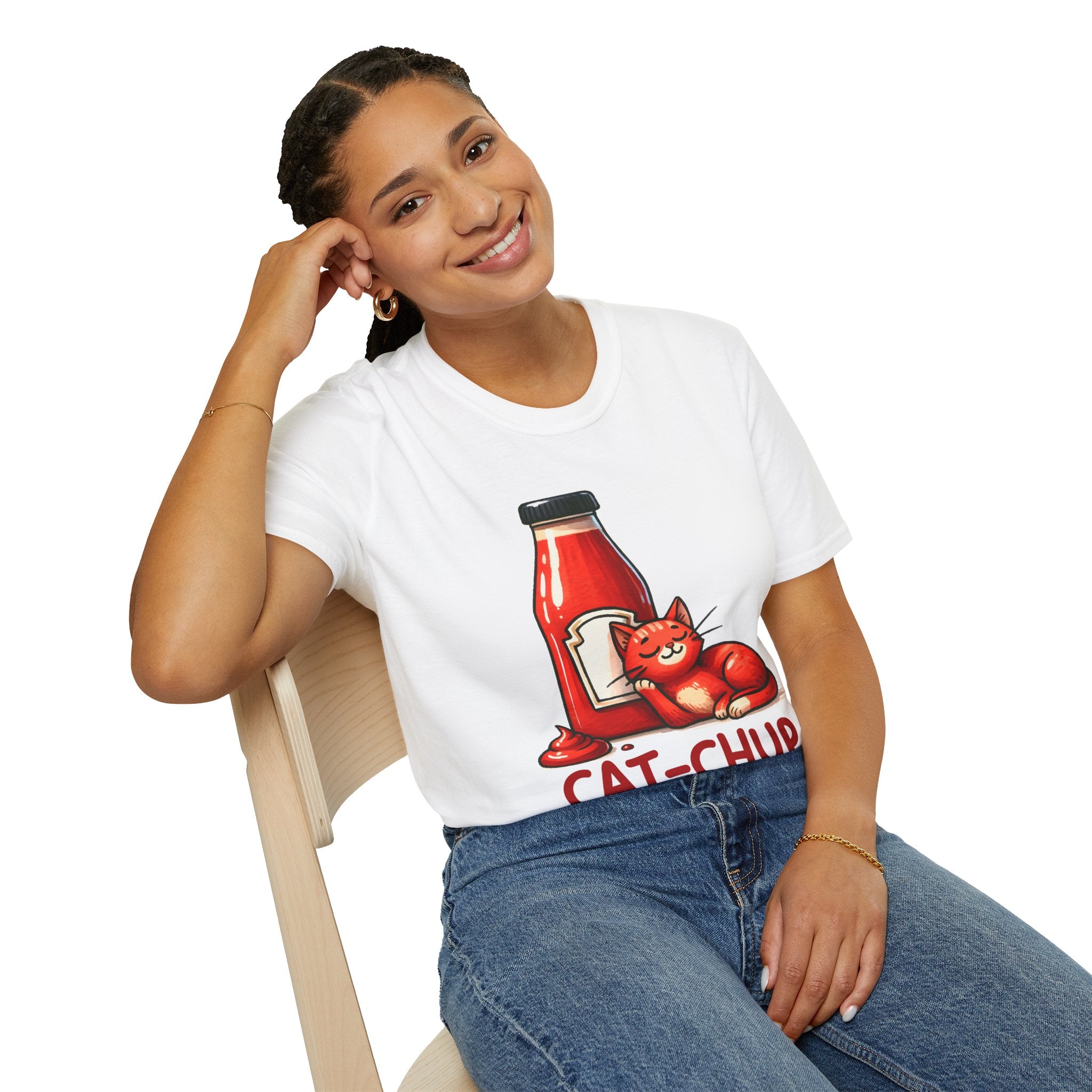 Cat-Chup Ketchup T-Shirt