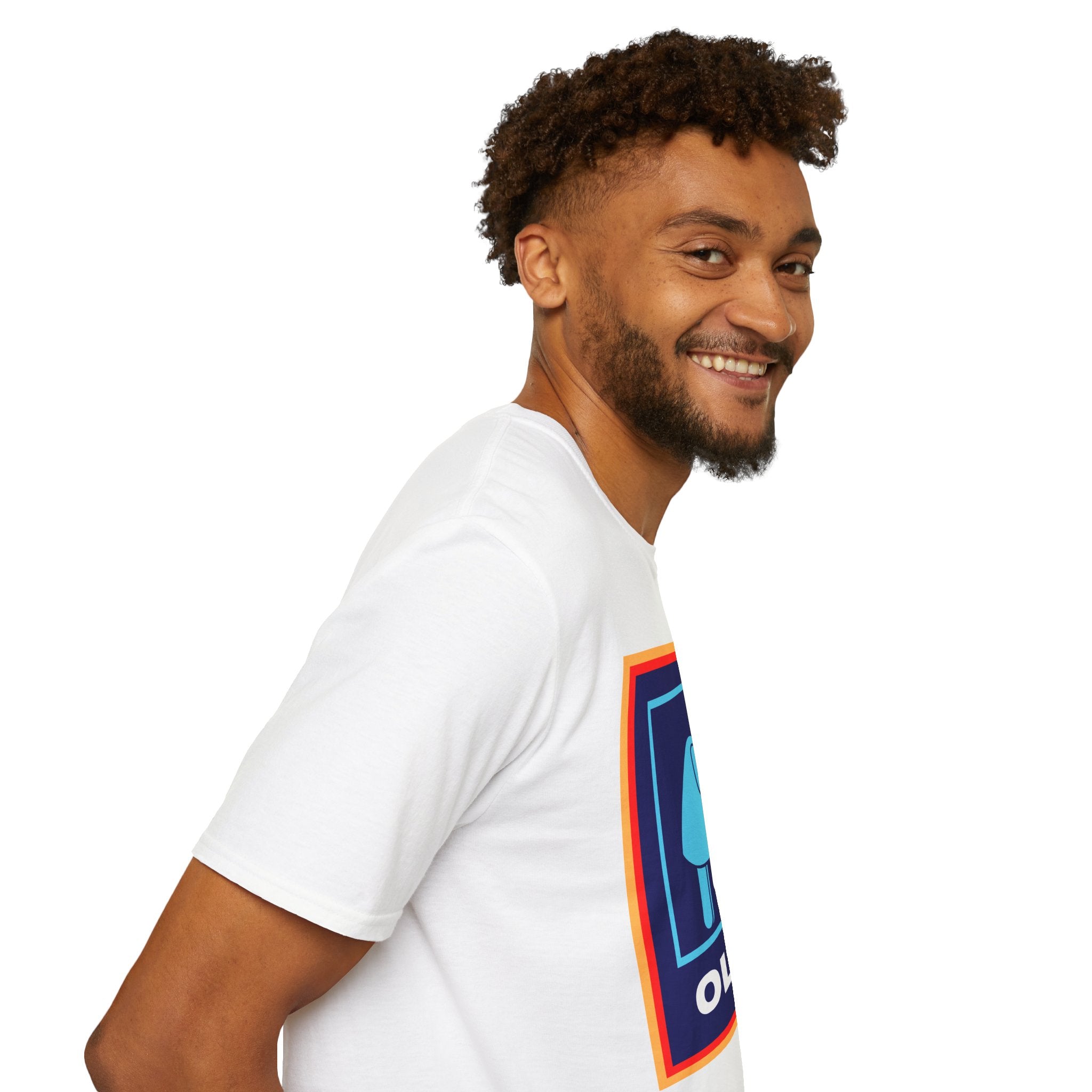 Old lady with Walking Stick Aldi Parody T-Shirt