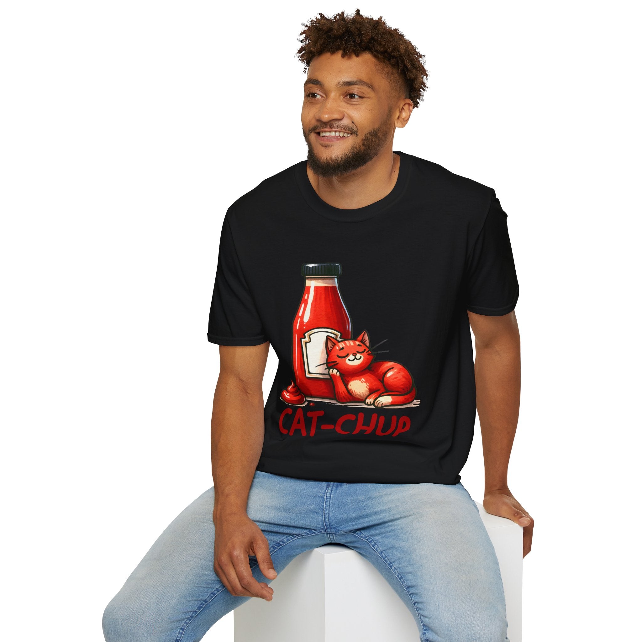 Cat-Chup Ketchup T-Shirt