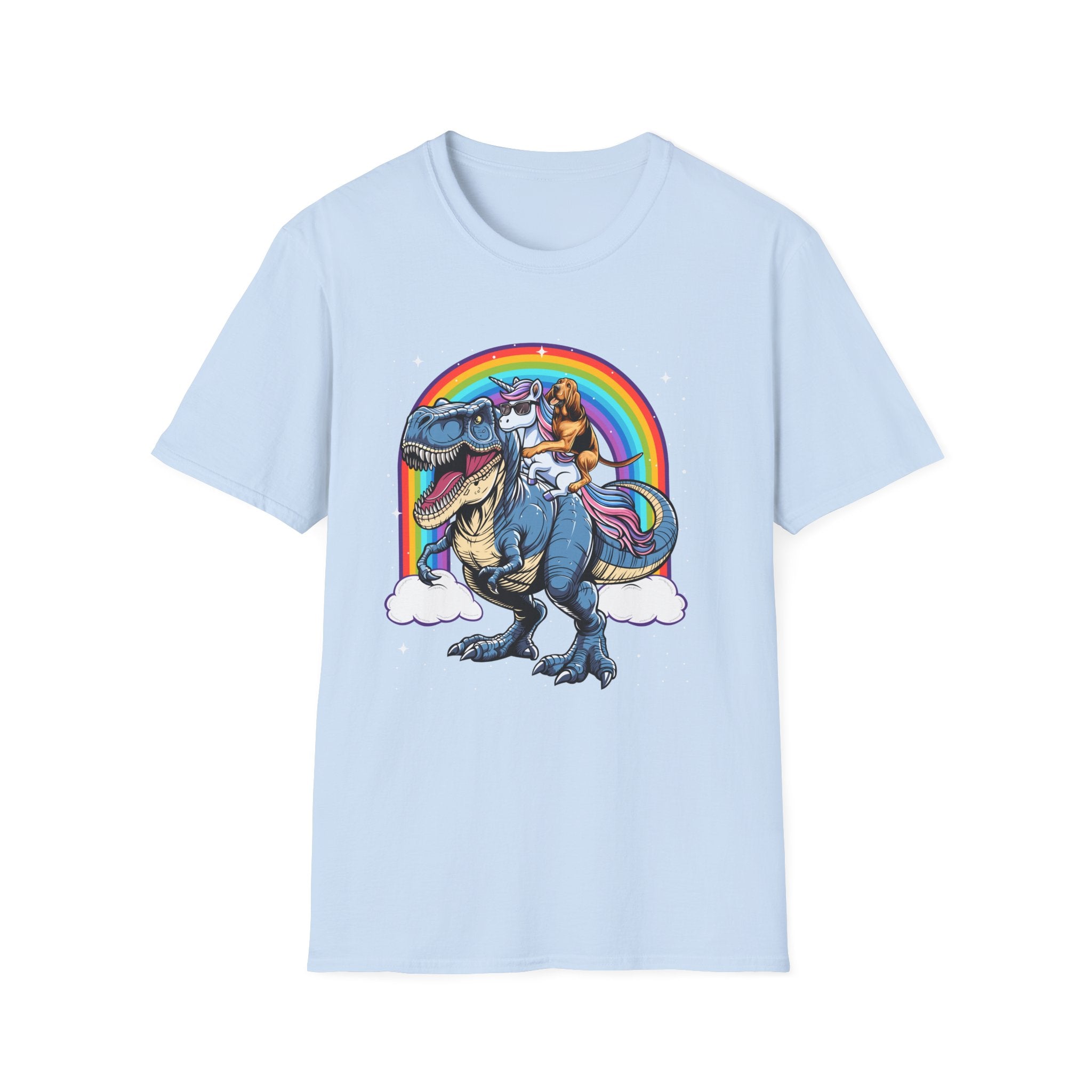 Funny Bloodhound Dog Unicorn T-Shirt