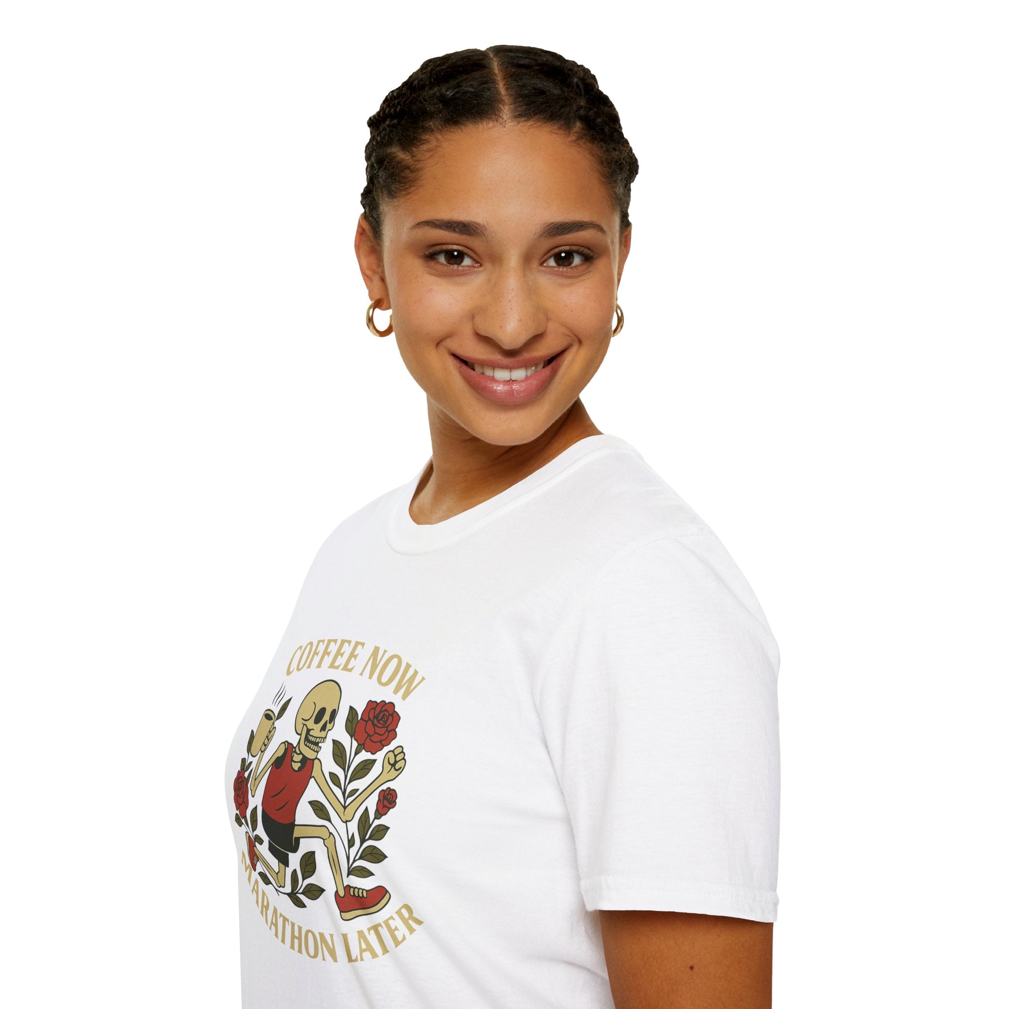 Coffee Now Marathon Later T-Shirt