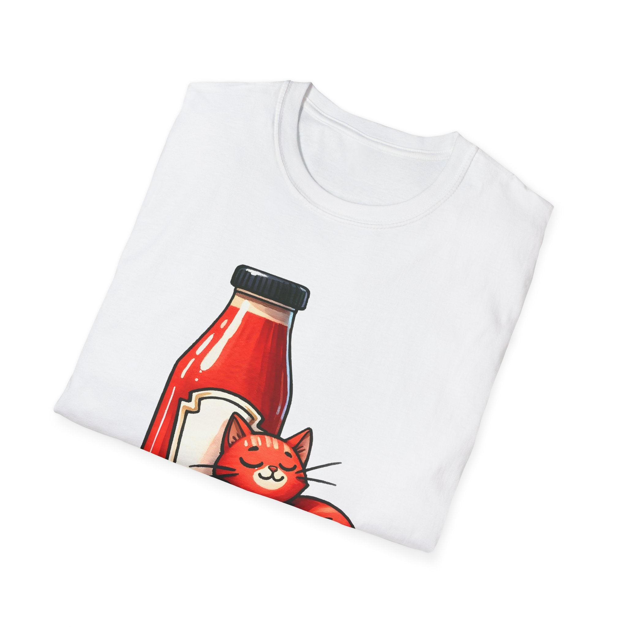 Cat-Chup Ketchup T-Shirt
