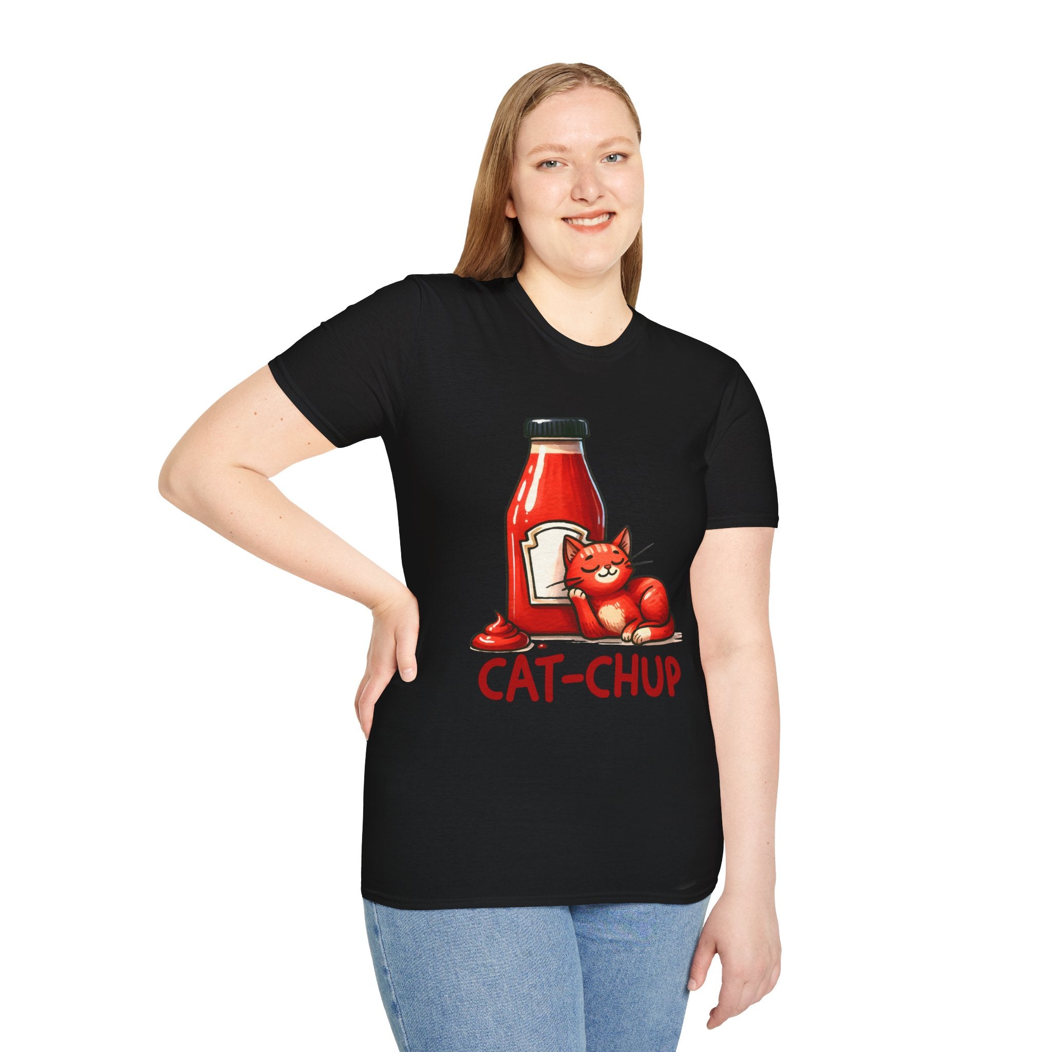 Cat-Chup Ketchup T-Shirt