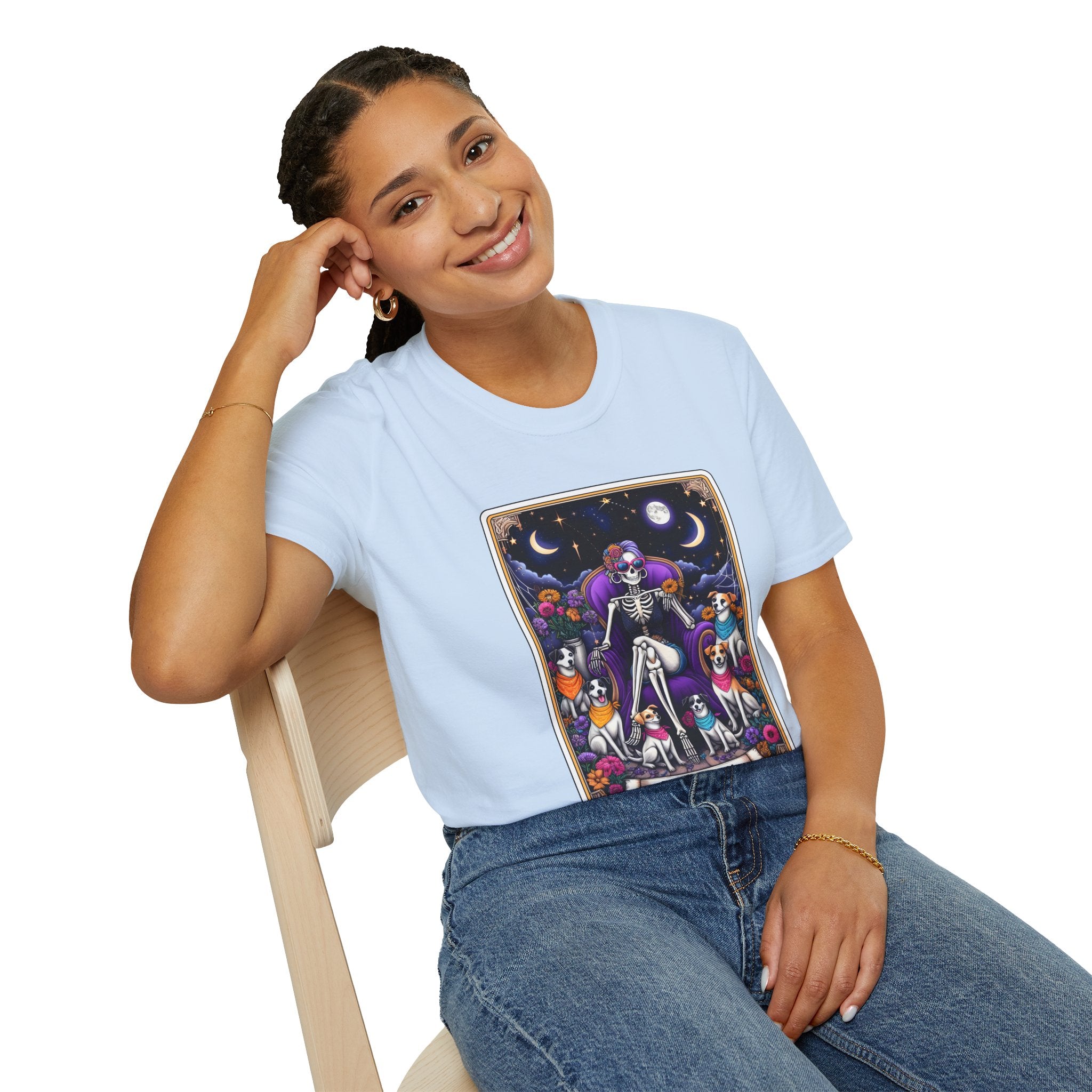 The Dog Mom Mother Tarot Card T-Shirt