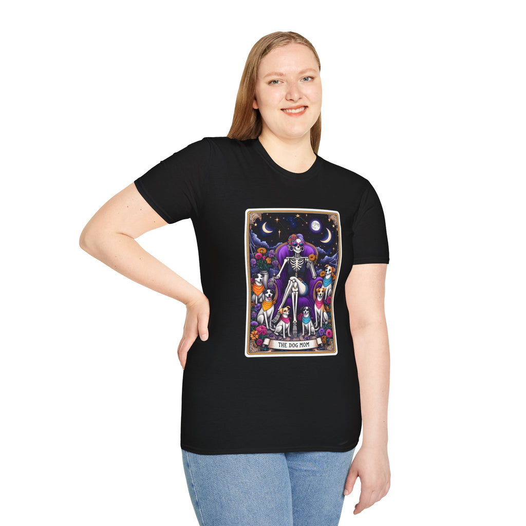 The Dog Mom Mother Tarot Card T-Shirt