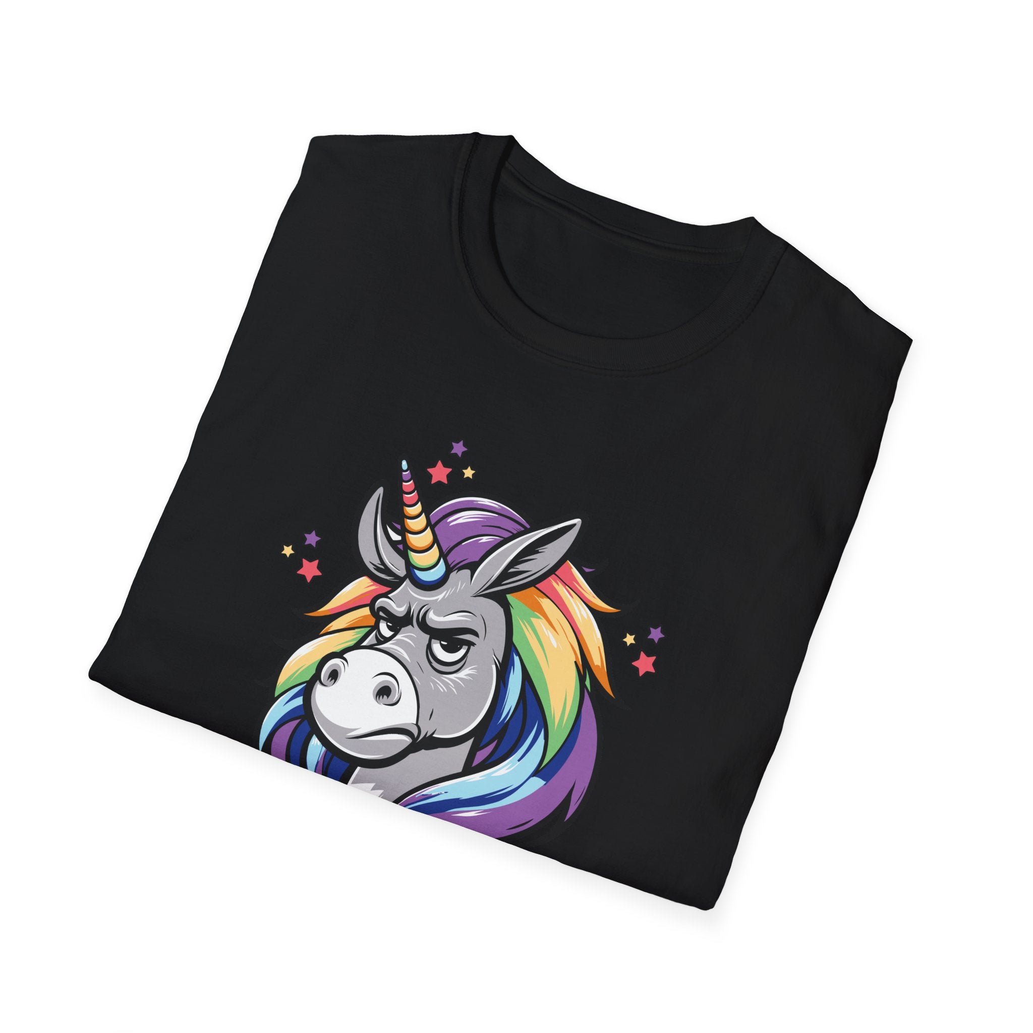 Sarcastic Unicorn Karma adult T-Shirt